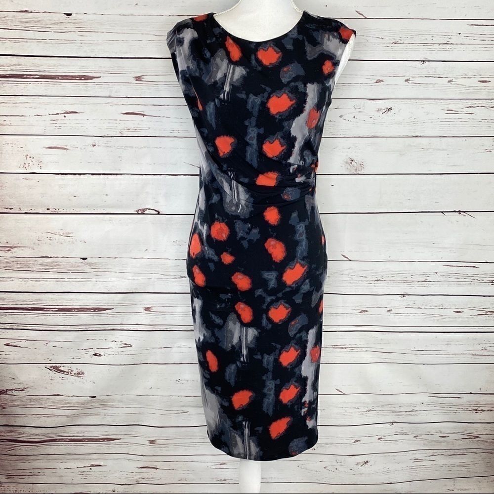 Rachel Rachel Roy Black Sleeveless Sheath Dress